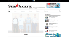 Desktop Screenshot of mlstargazette.com